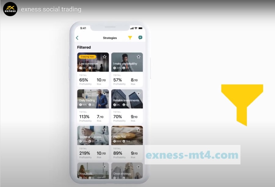 What is Exness Social Trading